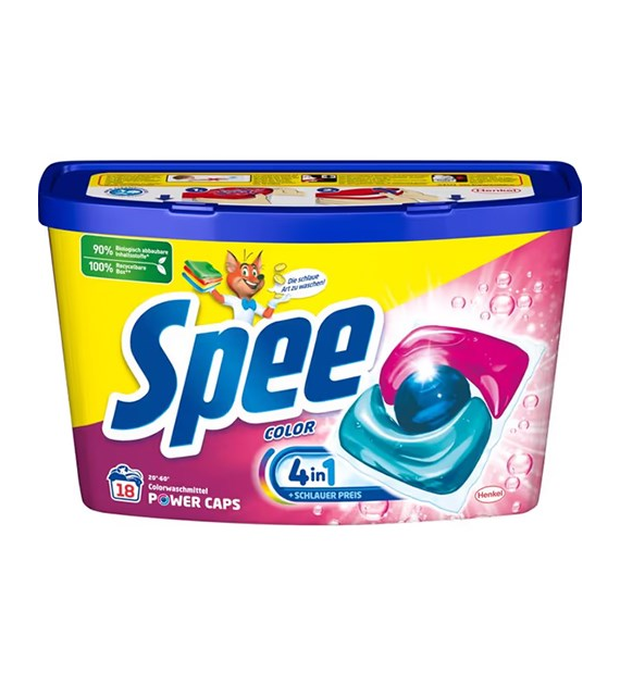 Spee Power Caps Color 18p 216g