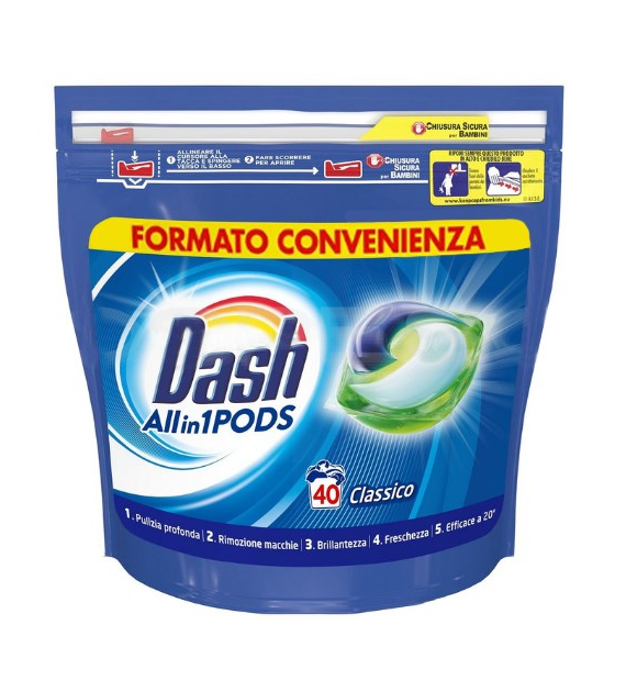 Dash All in 1 Pods Classico 40p 1kg