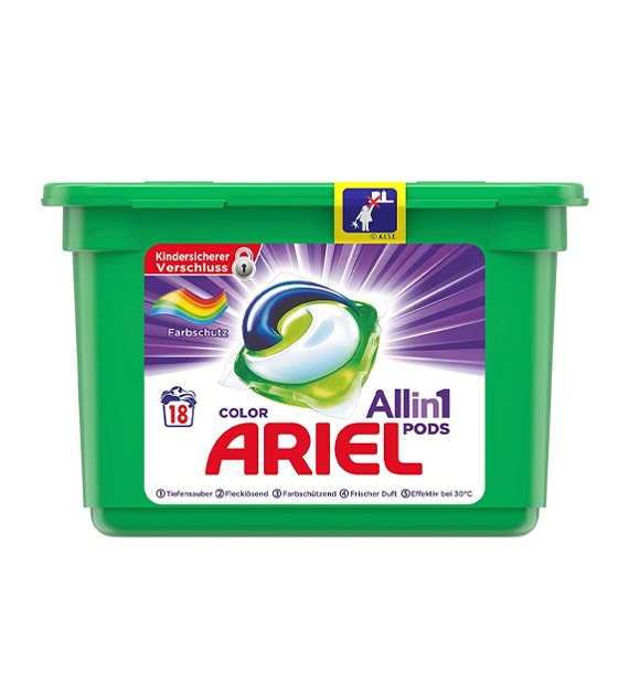 Ariel All in 1 Pods Color+ 18p 473g