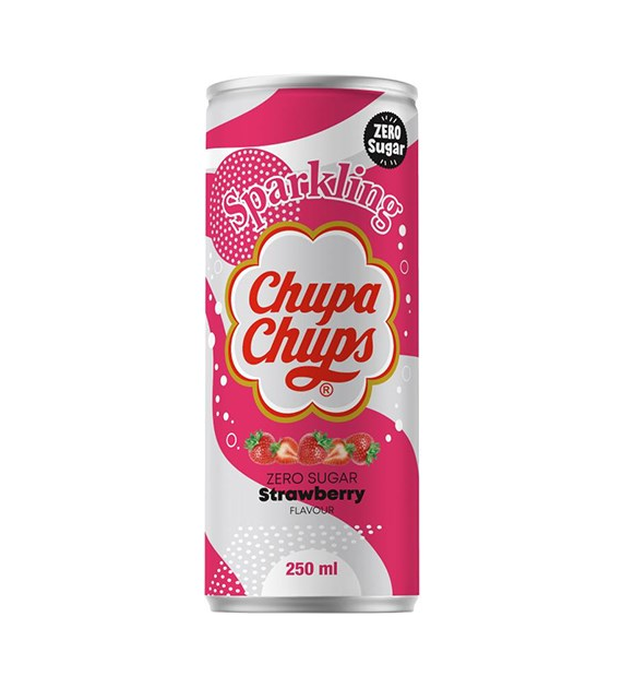 Chupa Chups Zero Sugar Strawberry 250ml