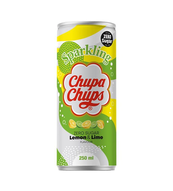 Chupa Chups Zero Sugar Lemon & Lime 250ml