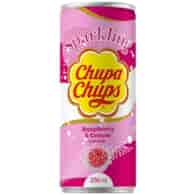Chupa Chups Sparkling Raspberry & Cream 250ml