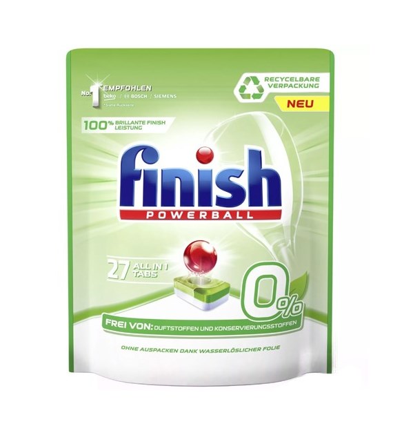 Finish All in 1 Tabs 0% 27szt 432g