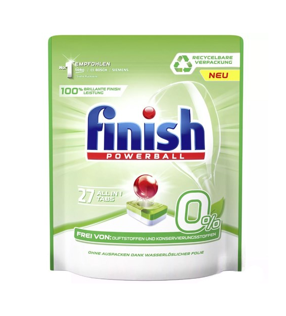 Finish All in 1 Tabs 0% 27szt 432g