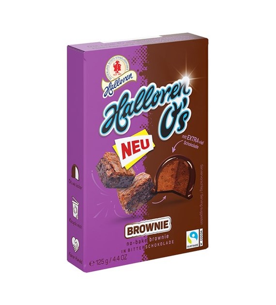 Halloren O's Brownie 12szt 125g
