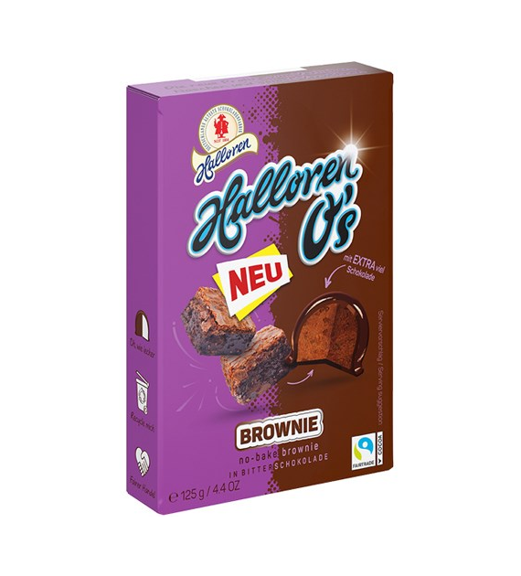 Halloren O's Brownie 12szt 125g
