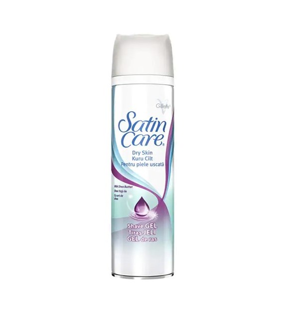Gillette Satin Care Dry Skin Shave Gel 200ml