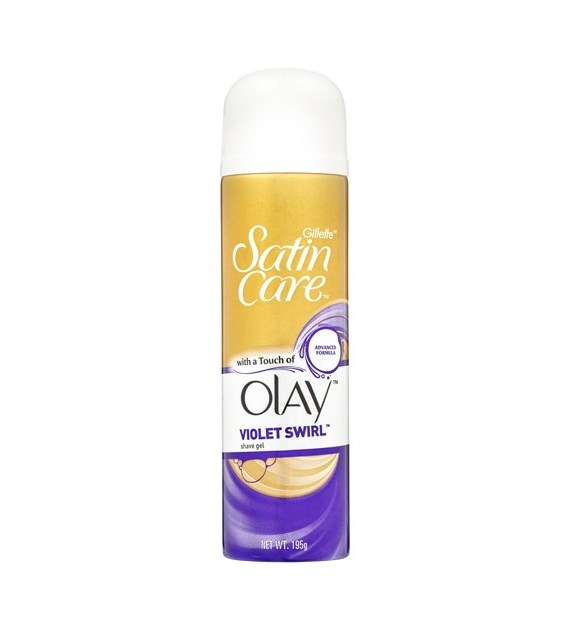 Gillette Satin Care Olay Violet Shave Gel 200ml