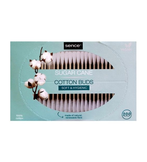 Sence Sugar Cane Cotton Buds Patyczki 200szt