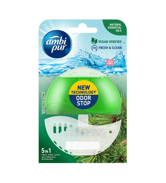 Ambi Pur Vegan Tea Tree Pine Zawieszka WC 55ml