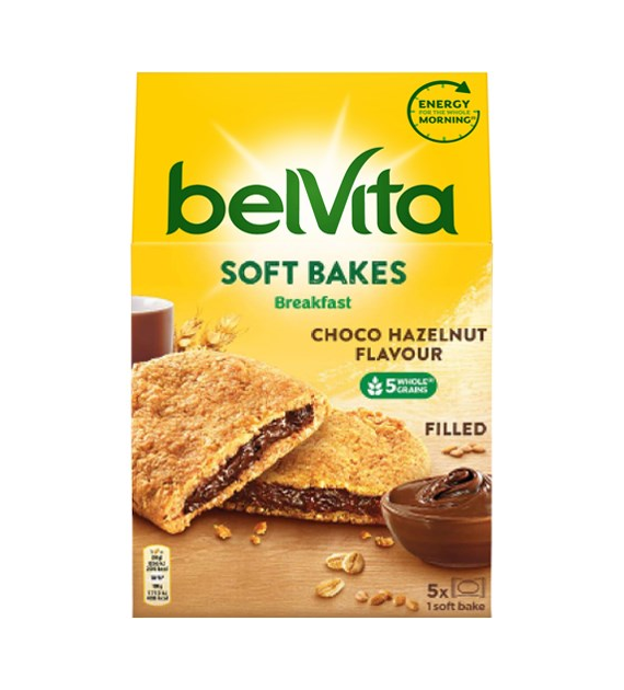Belvita Soft Bakes Choco Hazelnut 5szt 250g