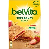 Belvita Soft Bakes Strawberry 5szt 250g