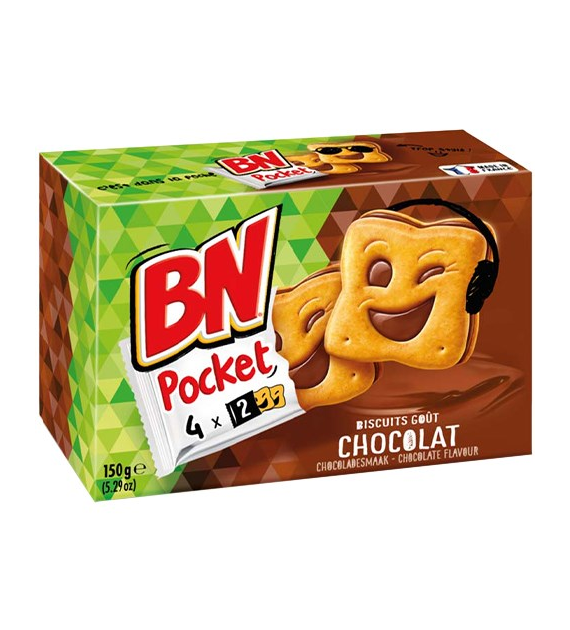BN Pocket Chocolat 4szt 150g