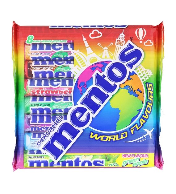 Mentos World Flavours 8szt 300g