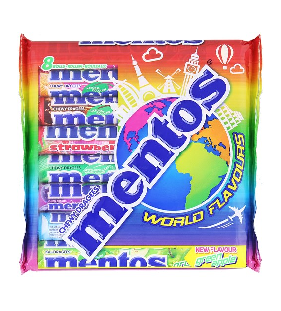 Mentos World Flavours 8szt 300g