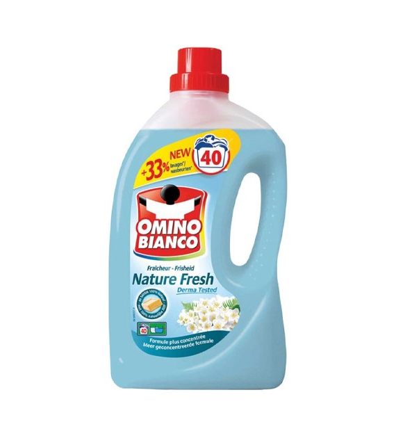 Omino Bianco Nature Fresh Gel 40p 2L
