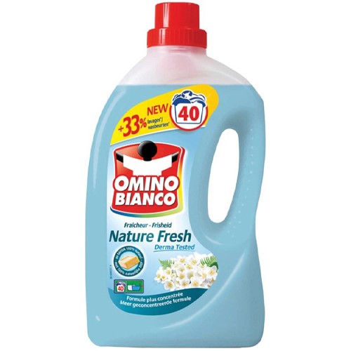 Omino Bianco Nature Fresh Gel 40p 2L