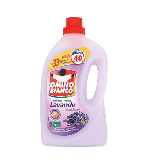 Omino Bianco Lavande Gel 40p 2L