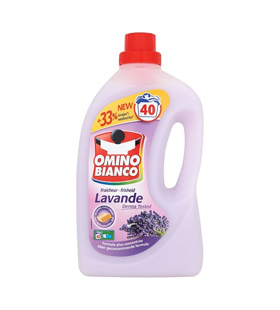 Omino Bianco Lavande Gel 40p 2L