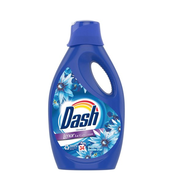 Dash Lenor Zeebries Gel 34p 1,8L