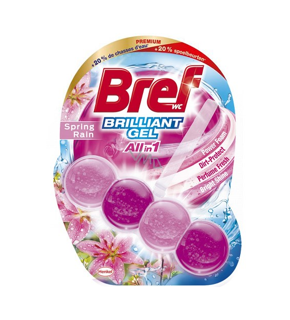 Bref Brilliant Gel Spring Rain Zawieszka WC 42g