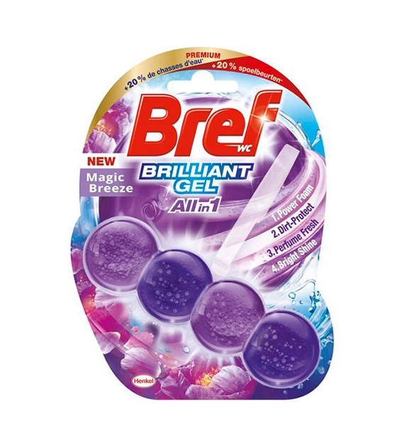 Bref Brilliant Gel Magic Breeze Zawieszka WC 42g