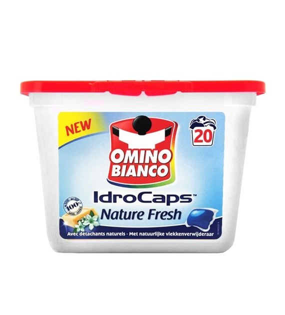 Omino Bianco Idro Caps Nature Fresh 20p 495g