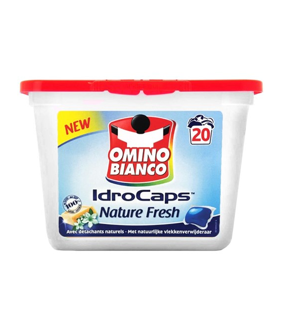 Omino Bianco Idro Caps Nature Fresh 20p 495g