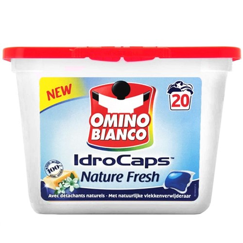 Omino Bianco Idro Caps Nature Fresh 20p 495g