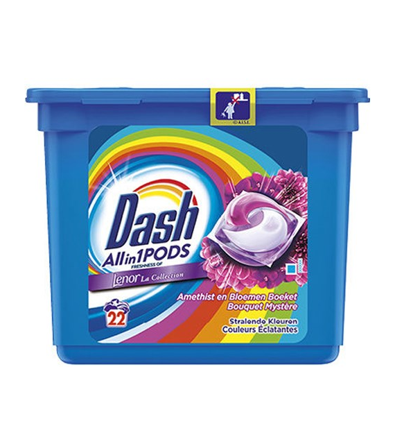 Dash All in 1 Color Pods Lenor Amethist 22p 552g
