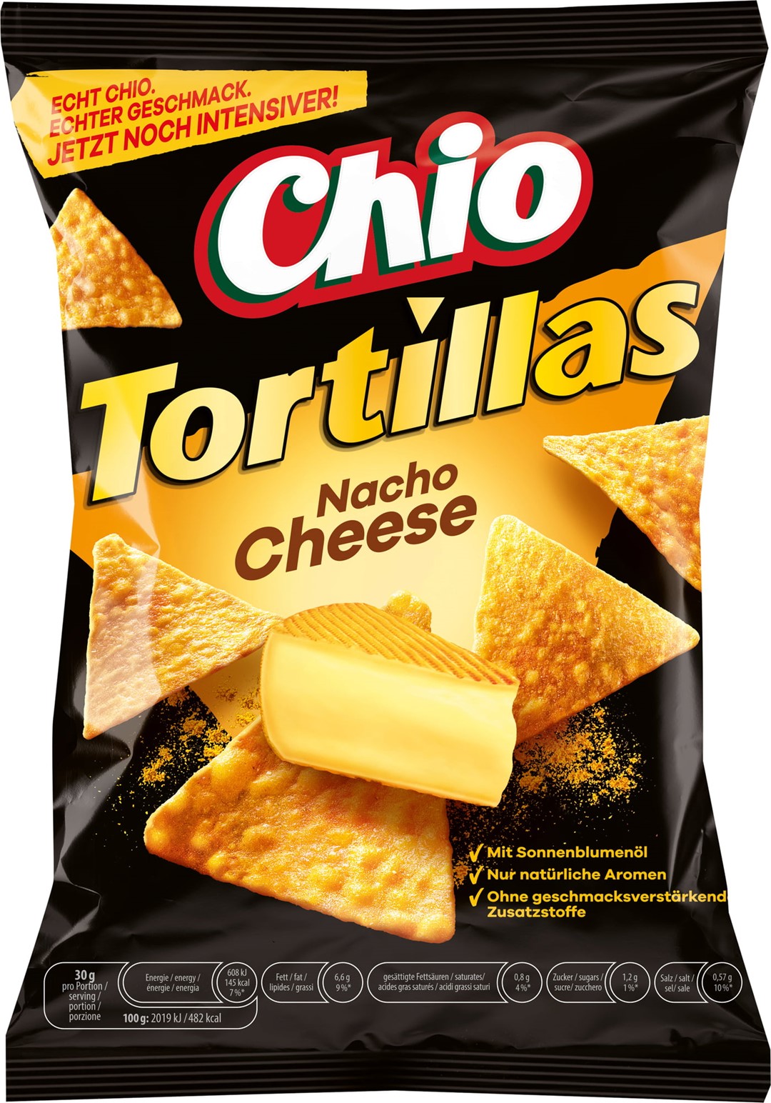 Chio Tortillas Nacho Cheese 110g