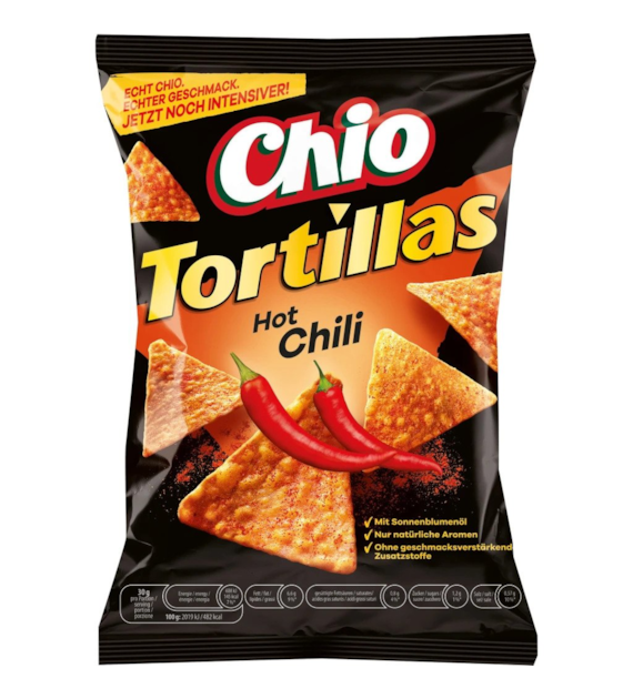 Chio Tortillas Hot Chili 110g