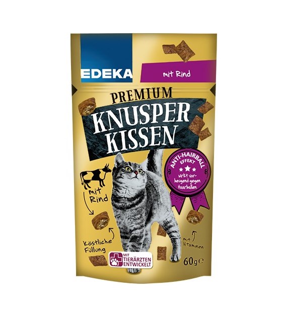Edeka Knusper Kissen Rind dla Kota 60g