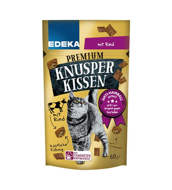 Edeka Knusper Kissen Rind dla Kota 60g