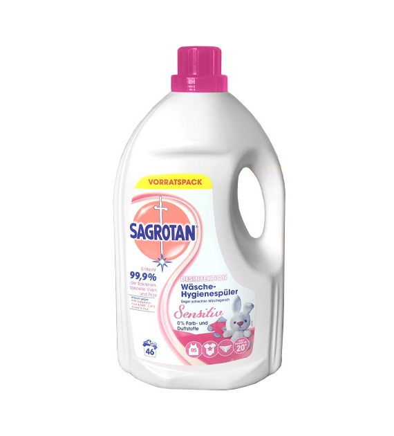 Sagrotan Waschehygienespuler Sensitiv 46p 3,4L