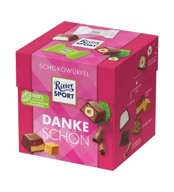 Ritter Sport Schokowurfel Danke Schon 24szt 192g