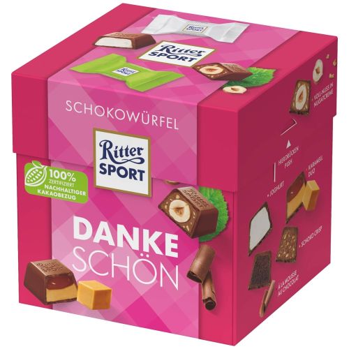 Ritter Sport Schokowurfel Danke Schon 24szt 192g