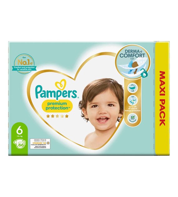 Pampers 6 Premium Protection 66szt