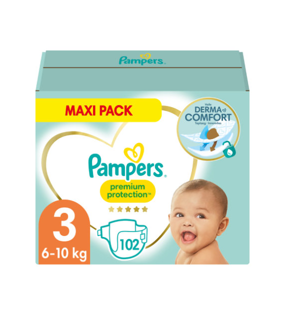 Pampers 3 Premium Protection 102szt
