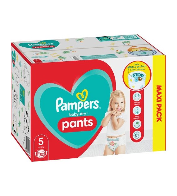 Pampers 5 Pants Baby-Dry 82szt