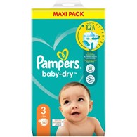 Pampers 3 Baby-Dry 124szt