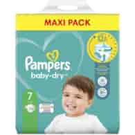 Pampers 7 Baby-Dry 70szt