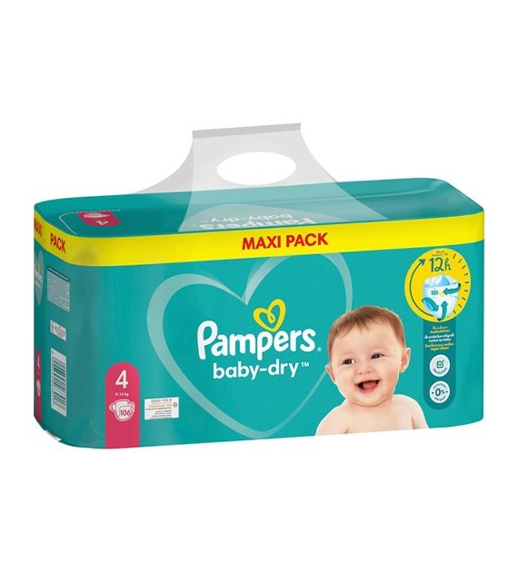 Pampers 4 Baby-Dry 106szt