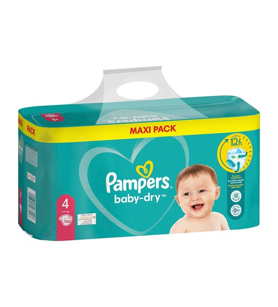 Pampers 4 Baby-Dry 106szt