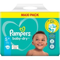 Pampers 5+ Baby-Dry 84szt