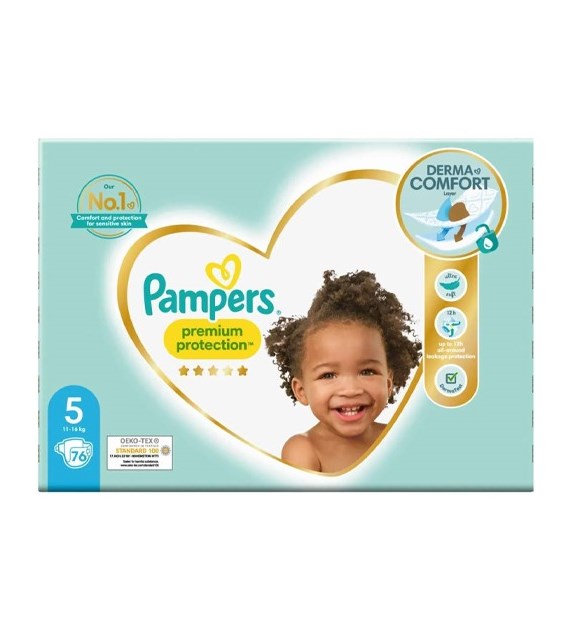 Pampers 5 Premium Protection 76szt