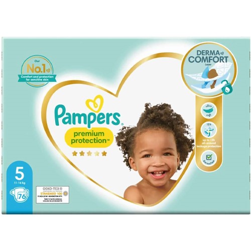 Pampers 5 Premium Protection 76szt