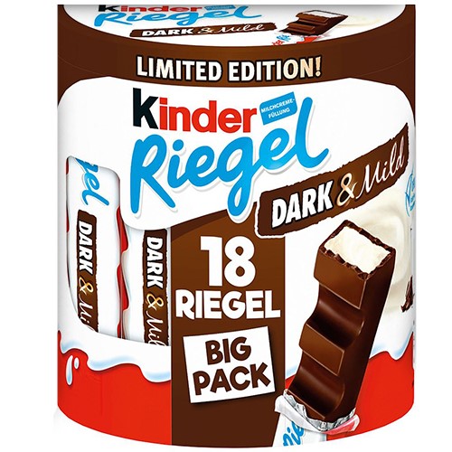 Kinder Riegel Big Pack Dark & Mild 18szt 378g