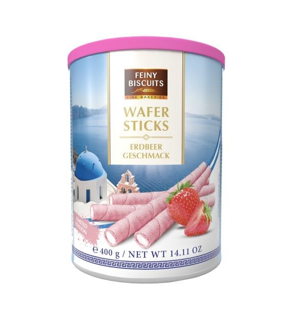 Feiny Biscuits Erdbeer Wafer Sticks 400g