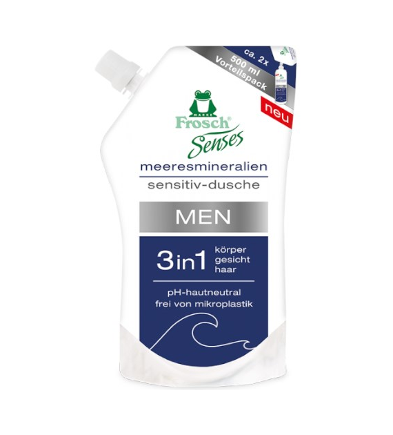 Frosch Senses MEN Meeresmineralien Dusche 500ml